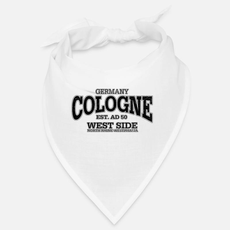Köln Cologne (black oldstyle) Bandana