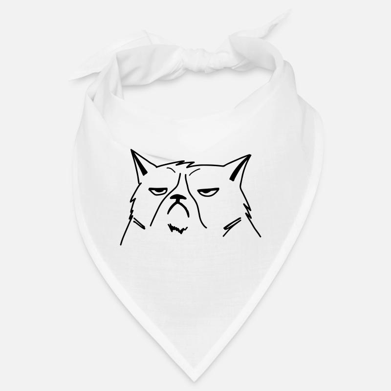 chat grincheux Bandana