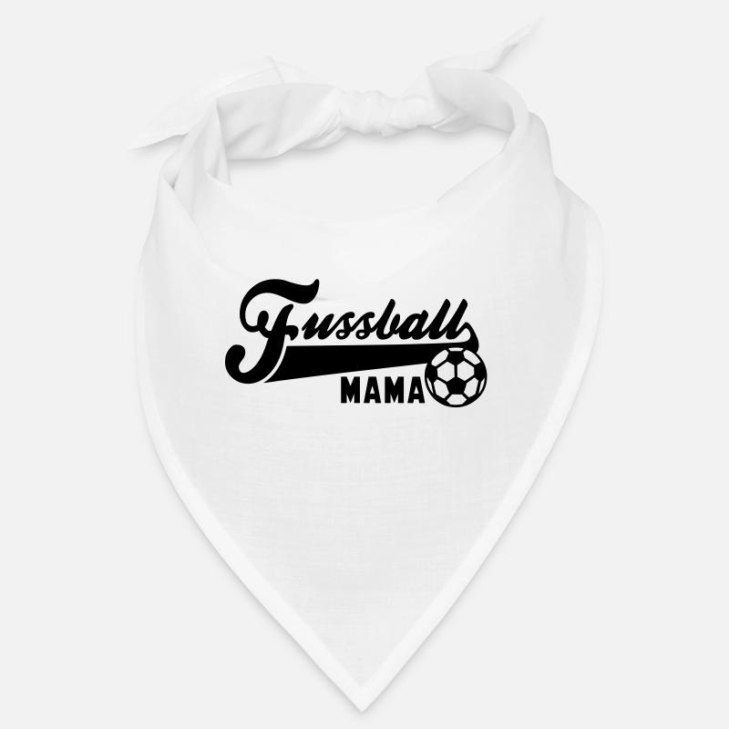 Fussball MAMA - Bandana - Weiß