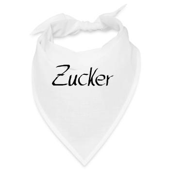 zucker - Bandana - Weiß - Vorne
