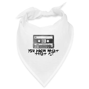 Kassette - Kennst du Sie noch? - Bandana - Weiß - Vorne