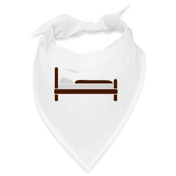 bed - Bandana - Weiß - Vorne