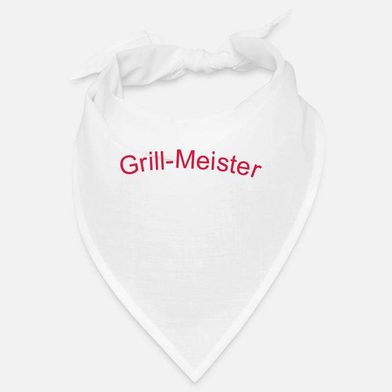Grill Master logo Bandana