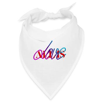 All is Love - Bandana - Weiß - Vorne