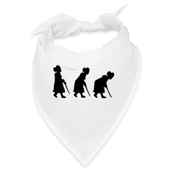 oma re-evolution - Bandana - Weiß - Vorne