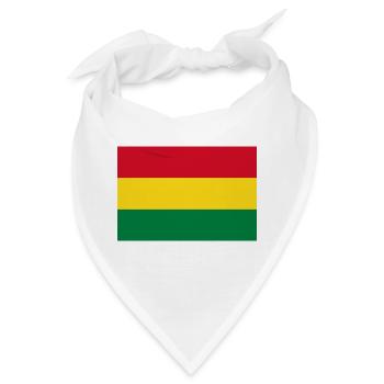 Bolivien - Bandana - Weiß - Vorne