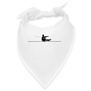 Pistol Squat - Bandana - Weiß - Vorne