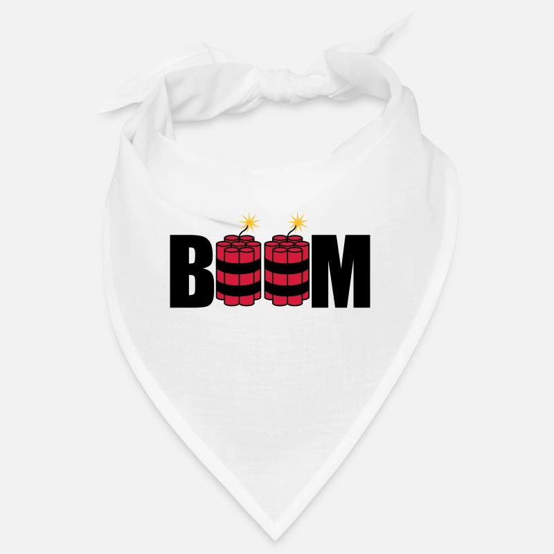 boom allumé tnt dynamite explosion explosion Bandana