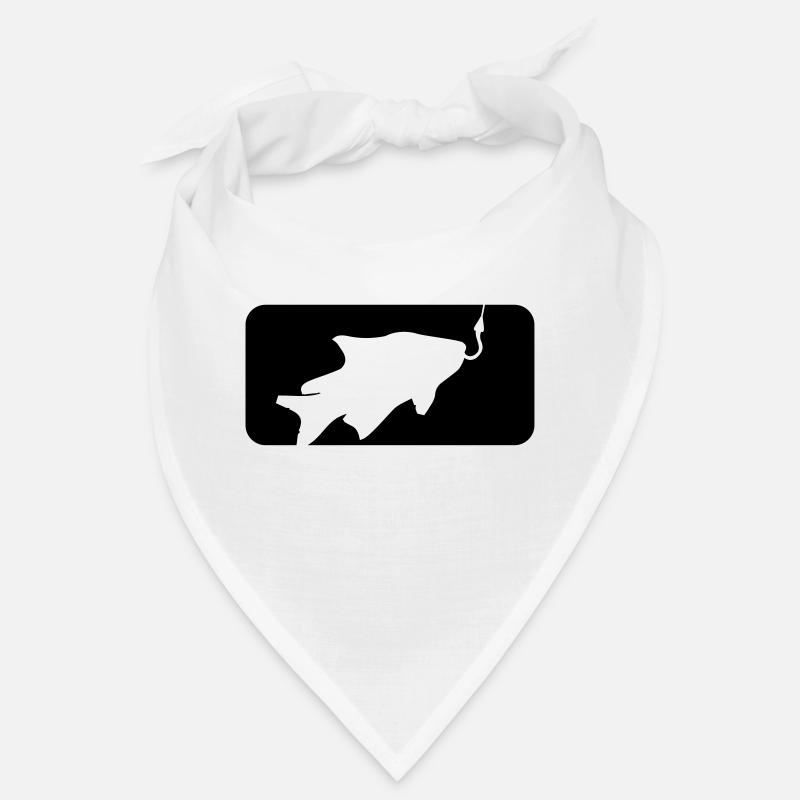 bouton sport logo attrapé pêche poisson nage Bandana