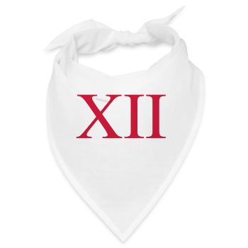 12 - Bandana - Weiß - Vorne