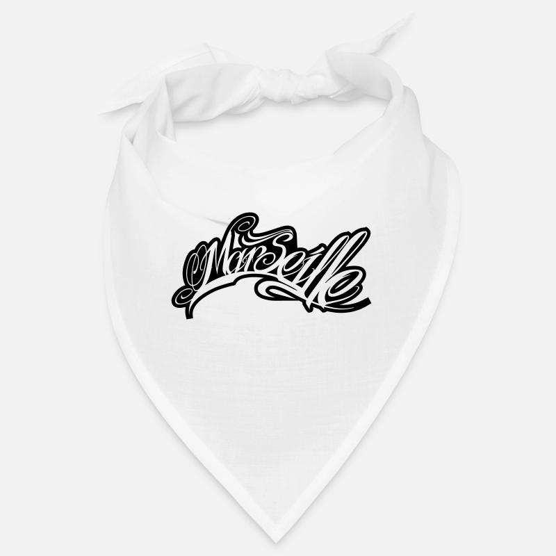 Marseille - Bandana - blanc