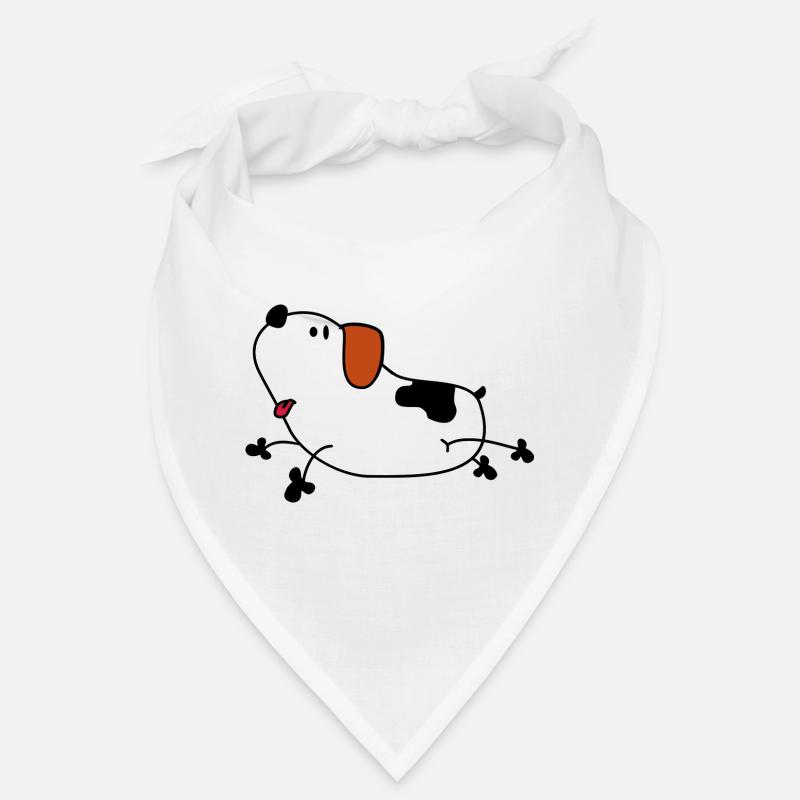 Süßer Comic Hund Bandana