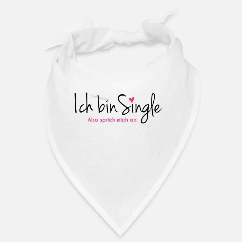 single - Bandana - Weiß