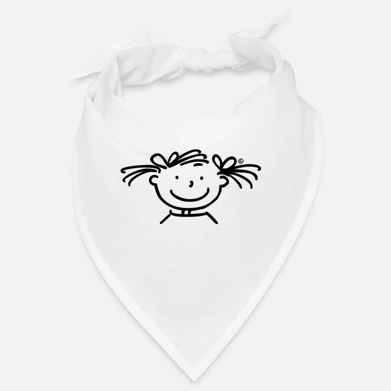 Kopf Mädchen Bandana
