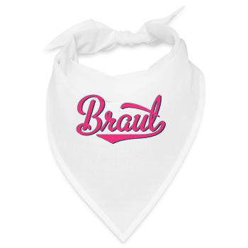 Braut - Bandana - Weiß - Vorne
