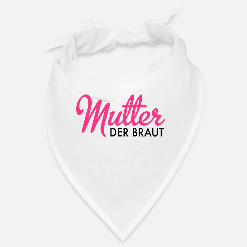 Mère de la mariée - Bandana - blanc