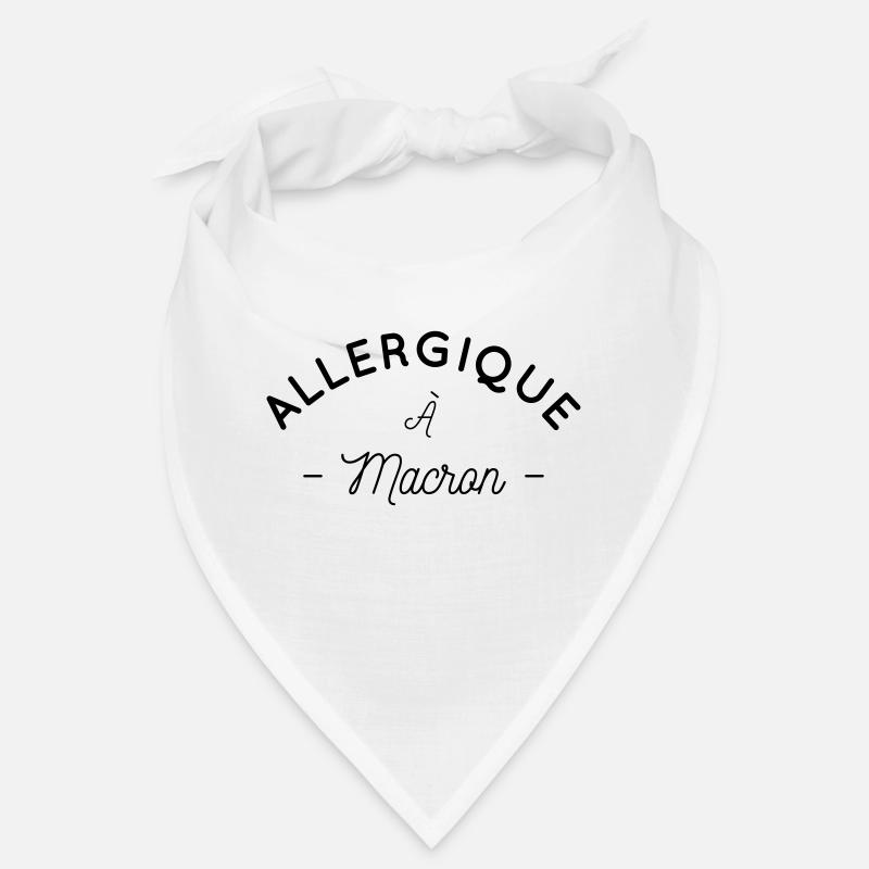 Allergique à Macron Bandana