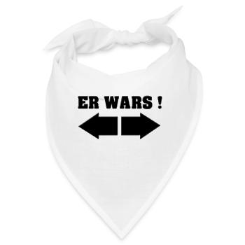 ER WARS - Bandana - Weiß - Vorne