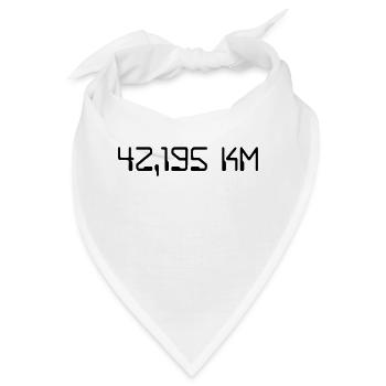 Marathon - Bandana - Weiß - Vorne