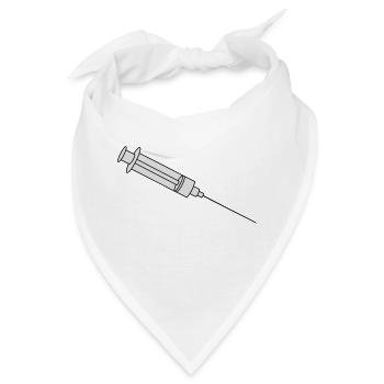 Syringe - Bandana - Weiß - Vorne