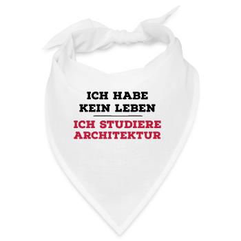 Architektur - Bandana - Weiß - Vorne