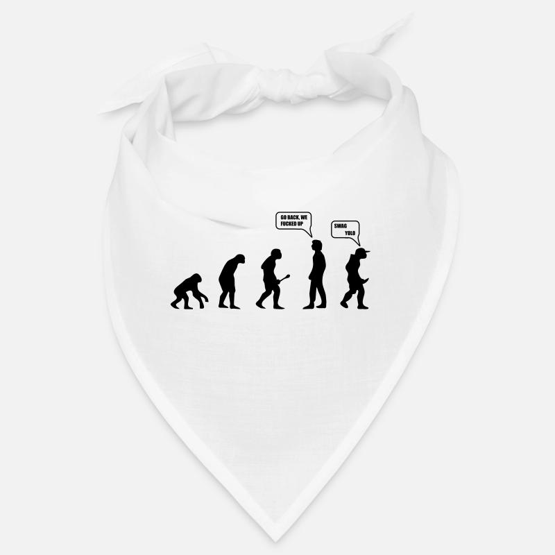 Swag Yolo Evolution - Bandana - Weiß