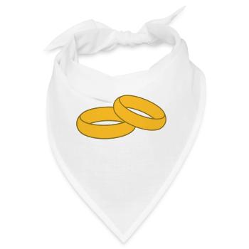 Rings - Bandana - Weiß - Vorne