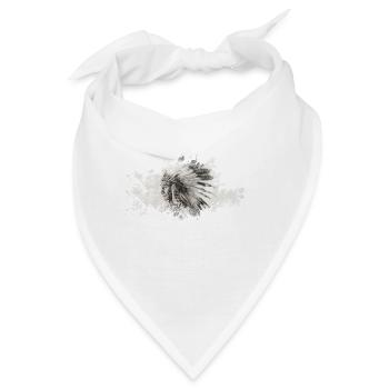 American Indian Indianer - Bandana - Weiß - Vorne