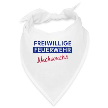 Freiwillige Feuerwehr Nachwuchs - Bandana - Weiß - Vorne