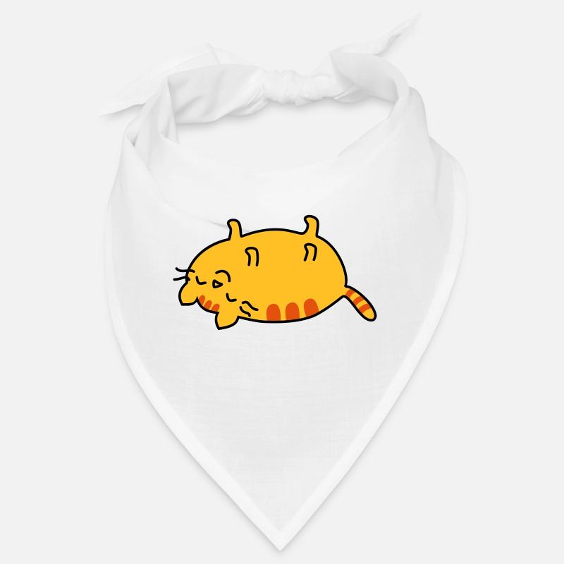 lazy cat - Bandana - Weiß