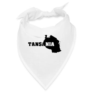 Tansania (ID: 002004) - Bandana - Weiß - Vorne