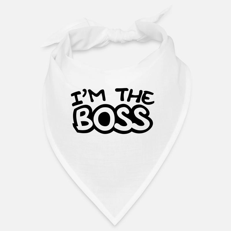 I'm The Boss Comic Style Bandana