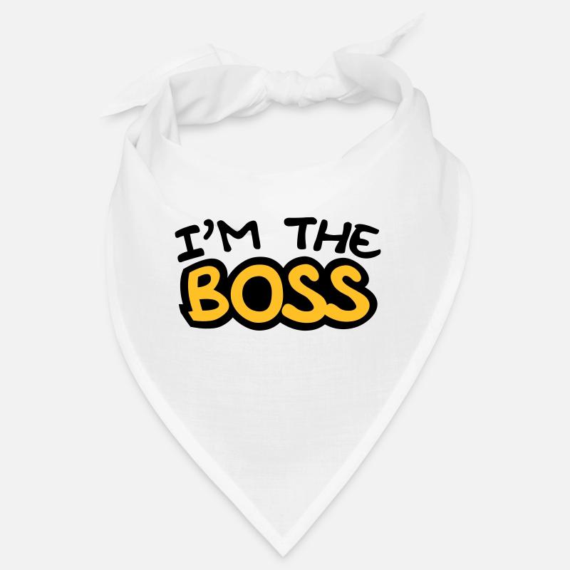 im the boss comic style 2c Bandana