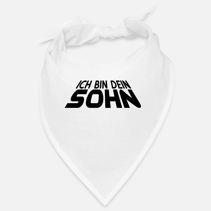 Ich bin dein SOHN 3D (1c) - Bandana - Weiß