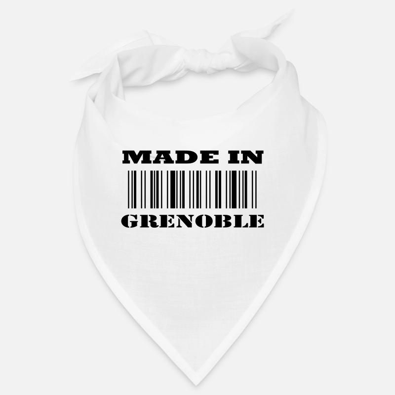 Made in GRENOBLE - Bandana - blanc