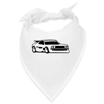 Rennauto Tuning Car - Bandana - Weiß - Vorne
