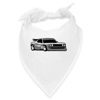 Rennauto Tuning Car - Bandana - Weiß - Vorne
