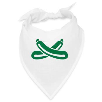 Zucchini - Bandana - Weiß - Vorne