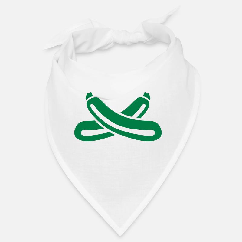 Courgettes - Bandana - blanc