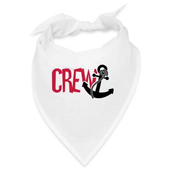 Crew Anker Matrose - Bandana - Weiß - Vorne