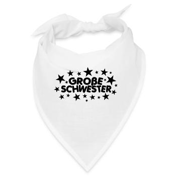 Große Schwester - Bandana - Weiß - Vorne