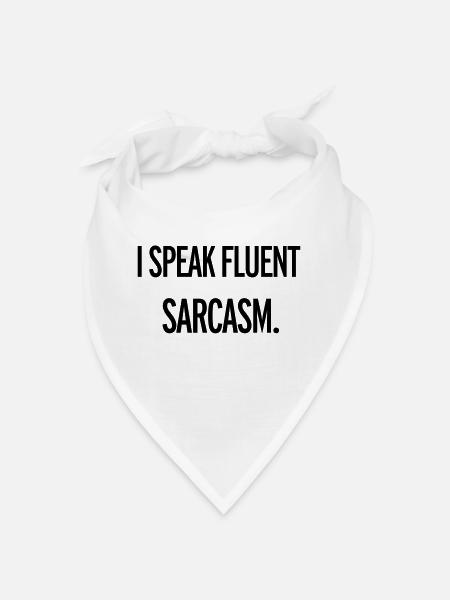 Sarcasm - Bandana - blanc