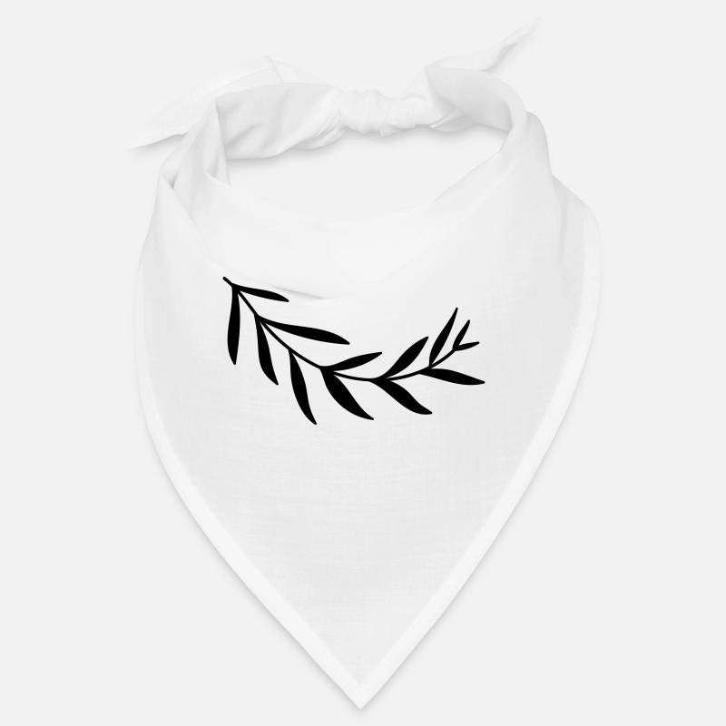 Branche branche feuille feuilles plante nature arbuste branches Bandana