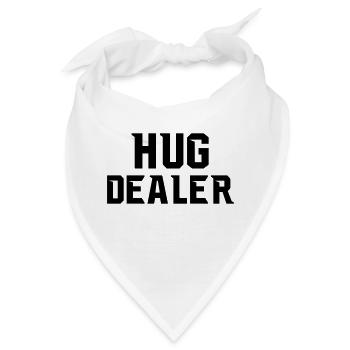 HUG DEALER - Bandana - Weiß - Vorne