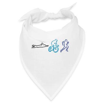 Triathlon - Bandana - Weiß - Vorne