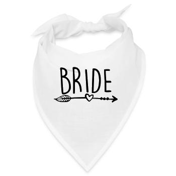Bride - Bandana - Weiß - Vorne