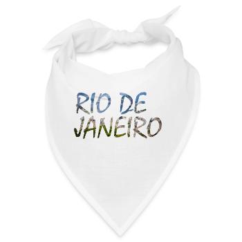 Rio de Janeiro - Bandana - Weiß - Vorne