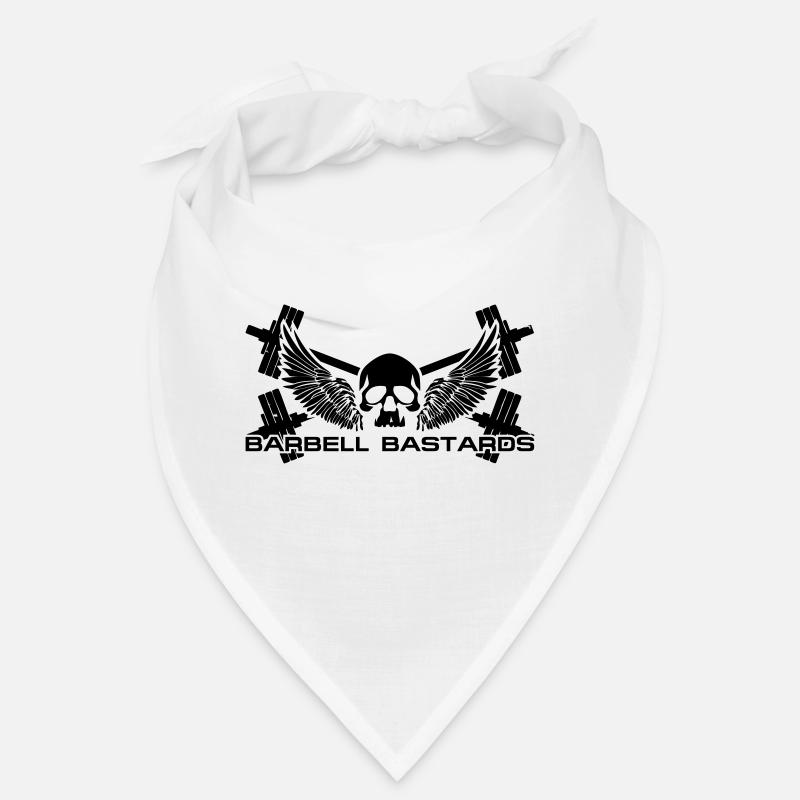 Barbell Bastards Winged Skull Bandana