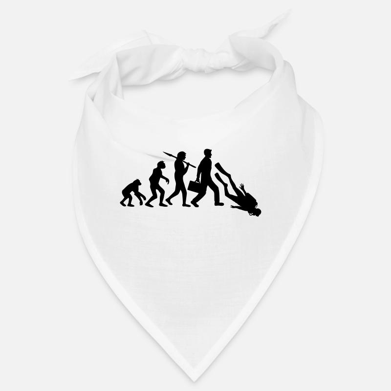 évolution plongeur sport amusement développement drôle v Bandana