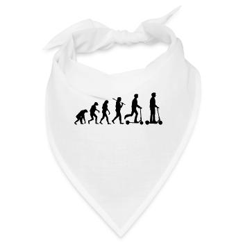 Evolution Escooter Elektroroller - Bandana - Weiß - Vorne